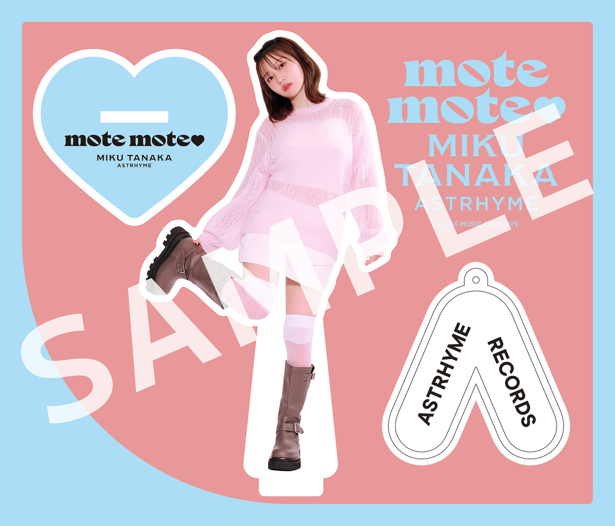 特典付】 田中美久 / ASTRHYME mote mote♡ 【 初回生産限定盤 】(CD+