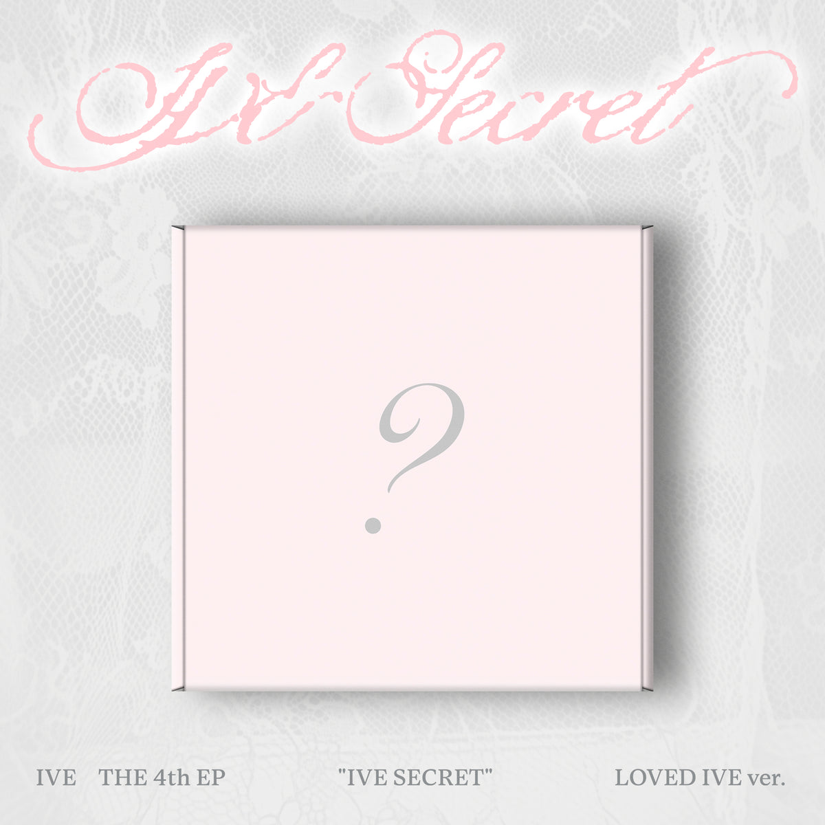 新品未開封 IVE SECRET LOVED IVE Ver. アルバム 30個 IVE SECRET: 4th EP (LOVED IVE ver.)＜数量限定生産盤