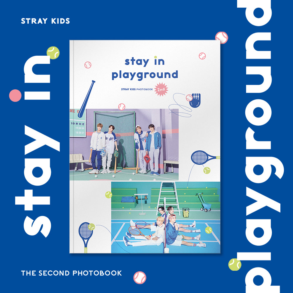 StrayKids stay in playground フォトブック 未開封 Stray Kids 2nd PHOTOBOOK stay in playground DVD + 写真集