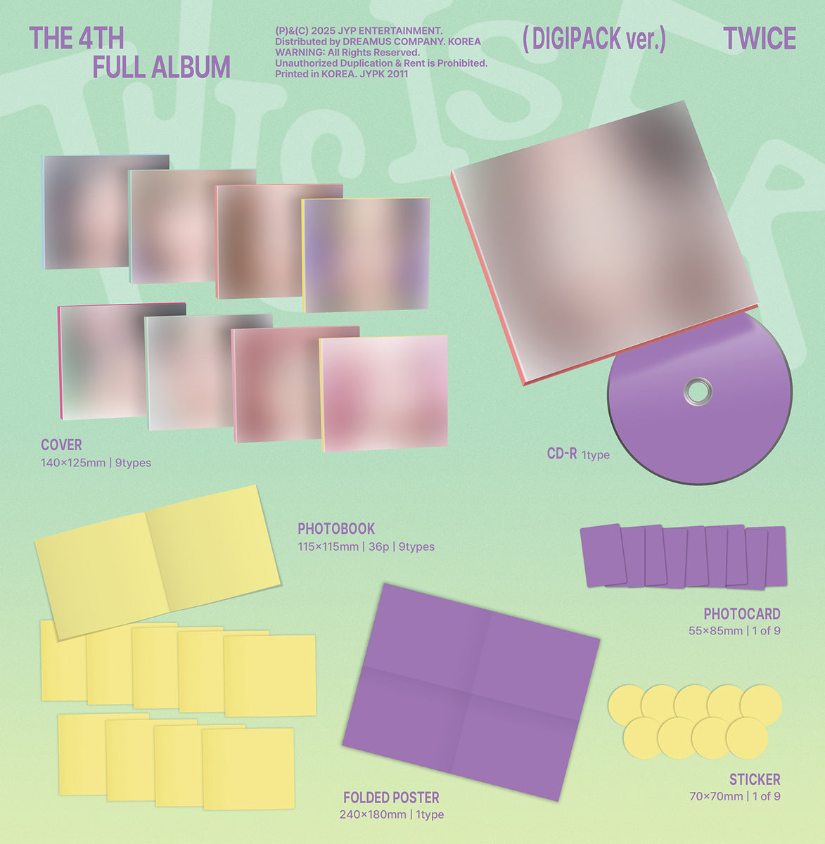 TWICE アルバム デジパック 新品未開封 this is for 初回特典 Amazon.co.jp: TWICE (トゥワイス) - 4th Full Album [ THIS IS