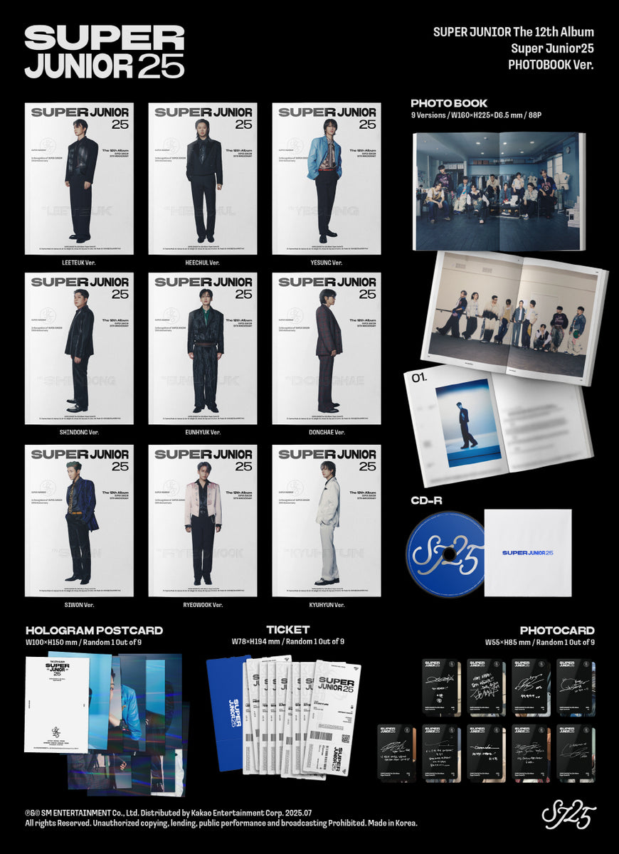 PHOTOBOOK Ver. 【早期購入特典あり】 スーパージュニア Super