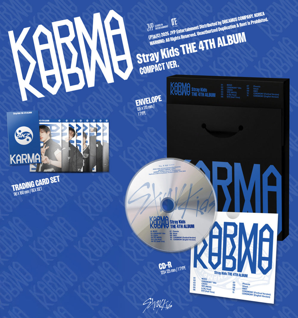 COMPACT VER.【早期購入特典あり】 Stray Kids KARMA 4th フル