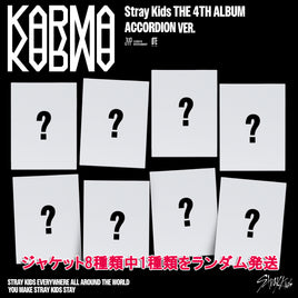 ACCORDION VER. 【早期購入特典あり】 Stray Kids KARMA 4th フルアルバム ジャケットランダム ( 韓国盤 )(韓メディアSHOP限定特典付)