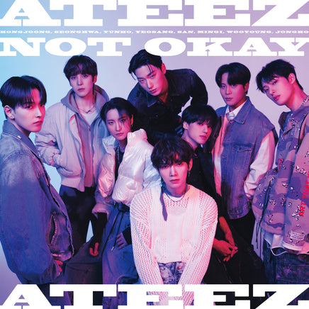 【B2サイズ告知ポスター(丸めて同梱)付】 ATEEZ NOT OKAY 【 初回盤A 】(CD+α)