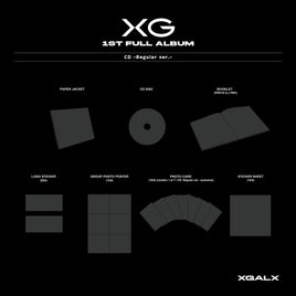 【特典付】 XG 1st Full Album タイトル未定 【 初回盤 CD Regular ver 】(CD)【特典:SOLO TRADING CARD -Others ver.-】