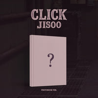 PHOTOBOOK VER.【早期購入特典あり】 JISOO ジス Single Album CLICK ( 韓国盤 )(韓メディアSHOP限定特典付)