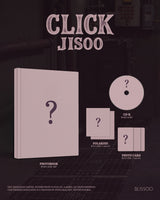 PHOTOBOOK VER.【早期購入特典あり】 JISOO ジス Single Album CLICK ( 韓国盤 )(韓メディアSHOP限定特典付)