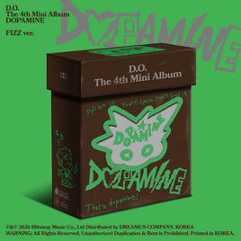 FIZZ ver.【早期購入特典あり】 D.O DOPAMINE 4th ミニアルバム ( 韓国盤 )(韓メディアSHOP限定特典付)