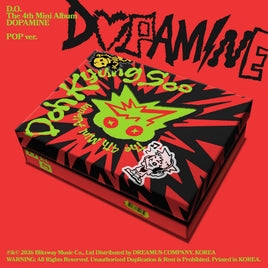 POP ver.【早期購入特典あり】 D.O DOPAMINE 4th ミニアルバム ( 韓国盤 )(韓メディアSHOP限定特典付)