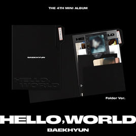 Folder Ver. 【早期購入特典あり】 EXO ベッキョン Hello , World 4th ミニアルバム ( 韓国盤 )(韓メディアSHOP限定特典付)