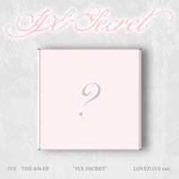 限定盤 LOVED IVE ver.【早期購入特典あり】 IVE THE 4th EP [ IVE SECRET ] ( 韓国盤 )(韓メディアSHOP限定特典付)