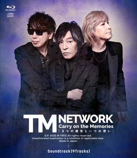 TM NETWORK 『Carry on the Memories -3つの個性と一つの想い- / 40th Anniversary Premium Talk Session』 【 通常盤 】(2Blu-ray+CD)(追加公演最速先行申込シリアル封入)