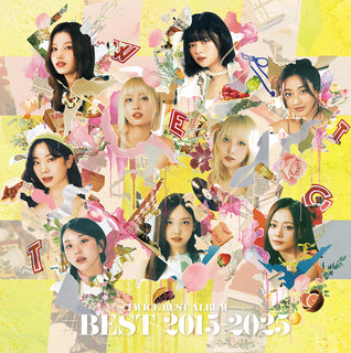 TWICE BEST ALBUM #BEST 2015-2025 【 初回限定盤 】(4CD＋Blu-ray)(応募用シリアルナンバー封入)