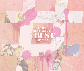 TWICE BEST ALBUM #BEST 2015-2025 【 通常盤 初回プレス 】(4CD)(応募用シリアルナンバー封入)