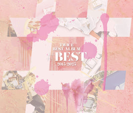 TWICE BEST ALBUM #BEST 2015-2025 【 通常盤 初回プレス 】(4CD)(応募用シリアルナンバー封入)
