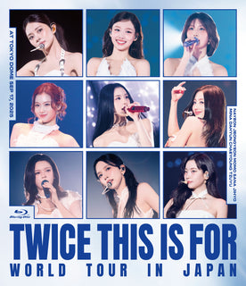 TWICE ＜THIS IS FOR＞ WORLD TOUR IN JAPAN  【 通常盤 初回プレス 】(Blu-ray)(応募・登録用シリアルナンバー1枚封入)