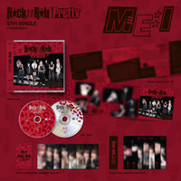 【特典付】 ME:I Rock & Roll Pretty 【 初回限定盤A+通常盤 初回プレス 】【特典:告知ポスター(丸めて同梱)】(応募抽選券(シリアルナンバー)封入×2)