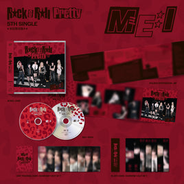 ME:I Rock & Roll Pretty 【 初回限定盤A 】(CD+DVD)(応募抽選券（シリアルナンバー)封入)