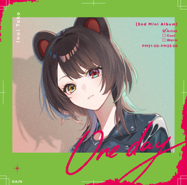 【特典付】 戌亥とこ One day 【 通常盤 初回プレス 】(CD)【特典:しおり】(チケット先行抽選シリアルコード封入)