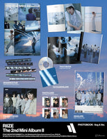 Photobook Ver.【早期購入特典あり】 RIIZE II 2nd ミニアルバム ジャケットランダム ( 韓国盤 )(韓メディアSHOP限定特典付)