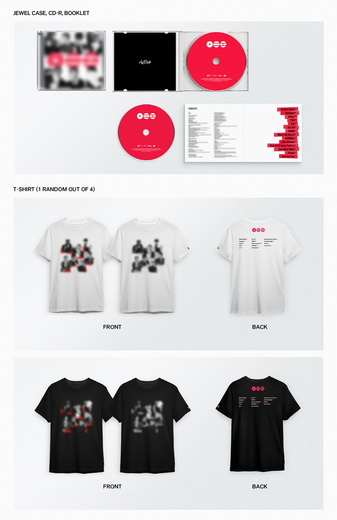 BTS CD・Tシャツ・グッズセット BTS ARIRANG' (T-Shirt CD Box Set)