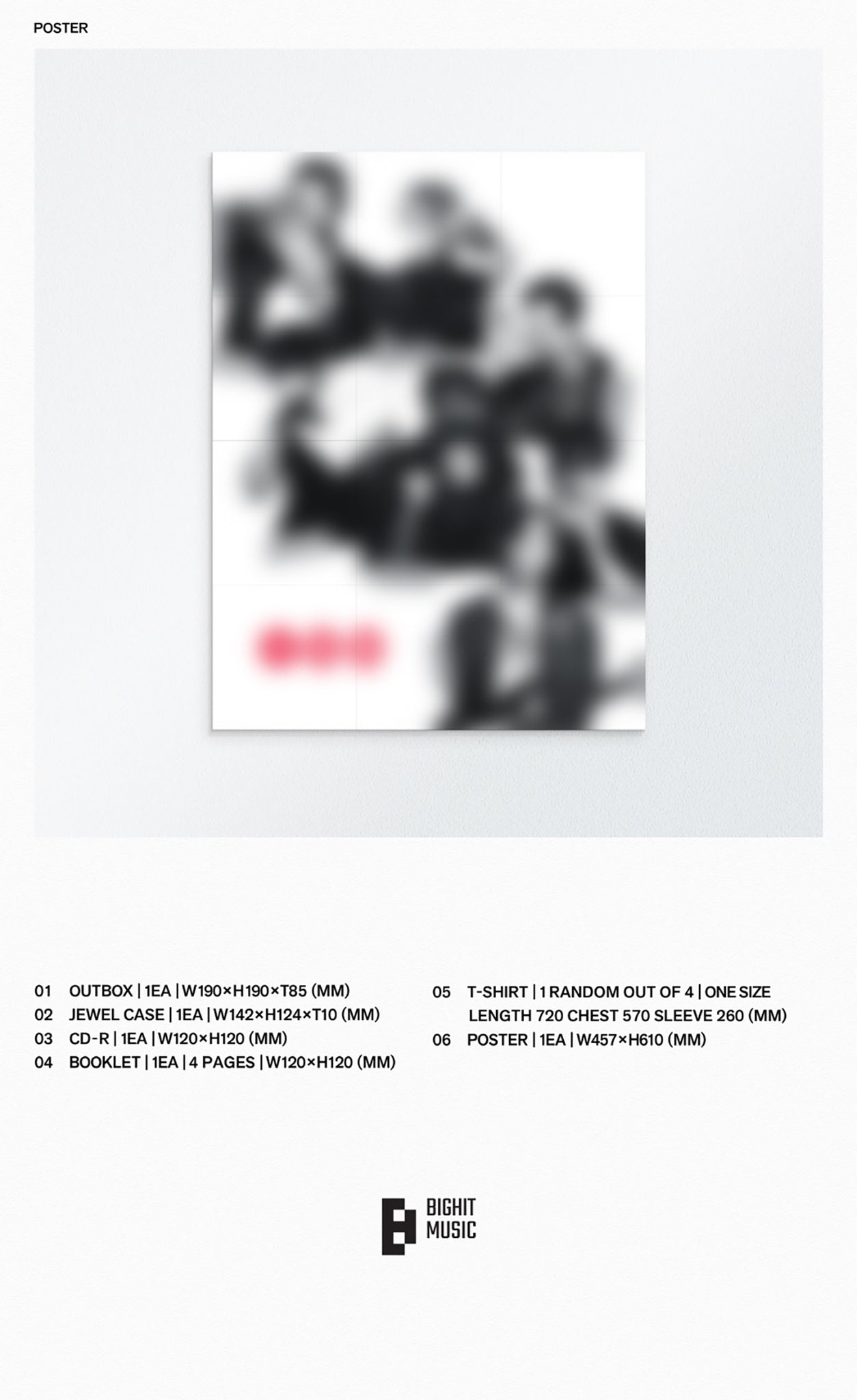 BTS CD・Tシャツ・グッズセット BTS ARIRANG' (T-Shirt CD Box Set)
