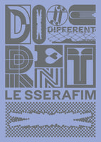 【特典付】 LE SSERAFIM DIFFERENT 【 初回限定 OFFBEAT CLOVE盤 】(CD)【特典内容未定】(初回生産分 シリアルナンバー封入)