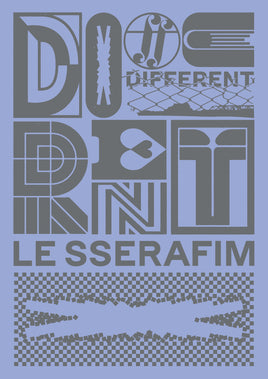 【特典付】 LE SSERAFIM DIFFERENT 【 初回限定 OFFBEAT CLOVE盤 】(CD)【特典:ポストカード】(初回生産分 シリアルナンバー封入)