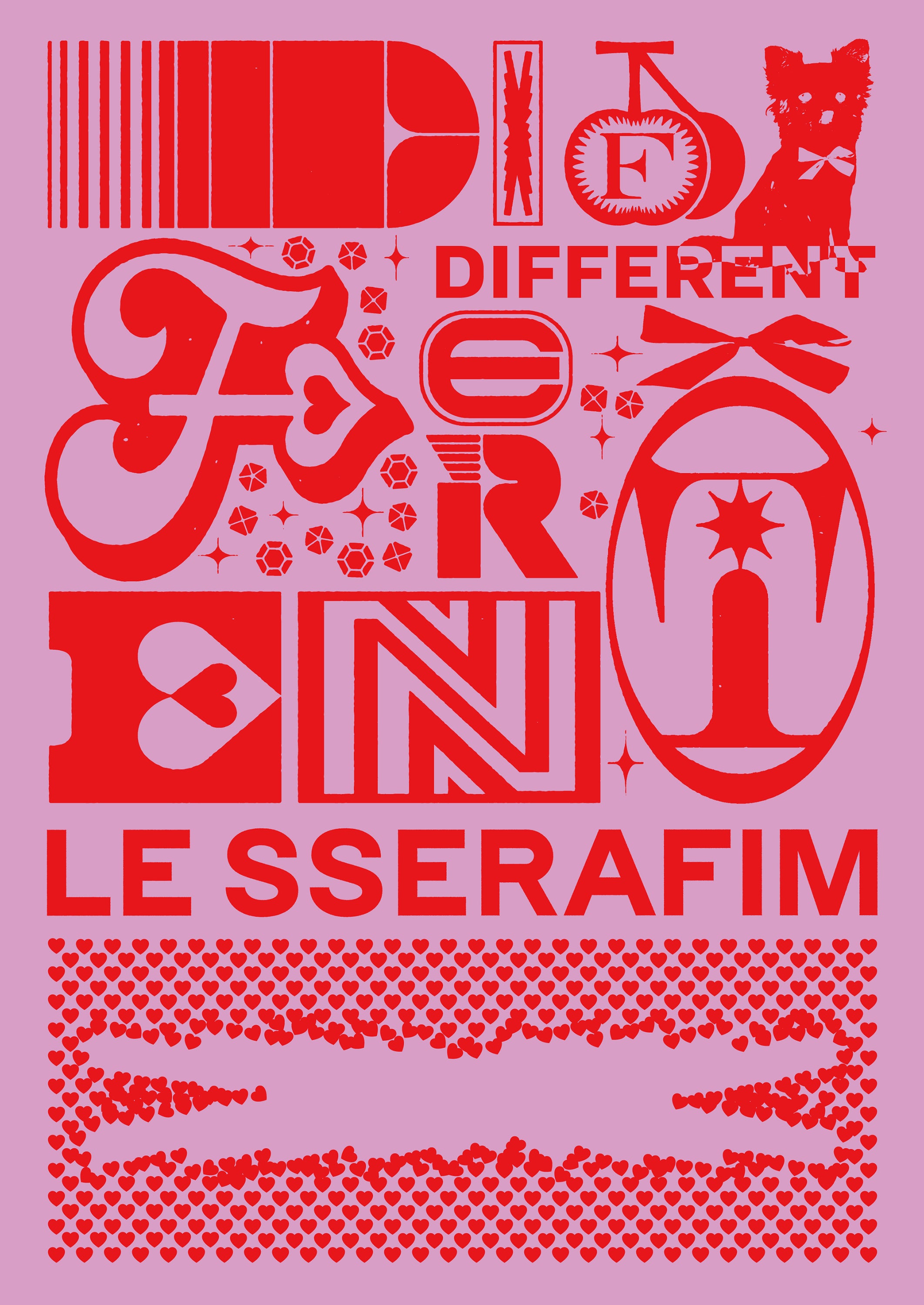 ルセラフィム トレカ DIFFERENT OC盤 NY盤 コンプ セット LE SSERAFIM - LE SSERAFIM CD different photocard盤トレカ全種