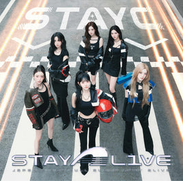 【特典付】 STAYC STAY ALIVE 【 通常盤 初回プレス限定 】(CD)【特典:STAY ALIVEポスター(A3サイズ)丸めて同梱】