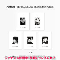 11 VER.【早期購入特典あり】 ZEROBASEONE Ascend- 6th ミニアルバム ジャケットランダム ( 韓国盤 )(韓メディアSHOP限定特典付)