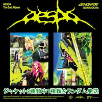 LEMONADE Ver.【早期購入特典あり】 aespa LEMONADE 2nd フルアルバム ジャケットランダム ( 韓国盤 )(韓メディアSHOP限定特典付)