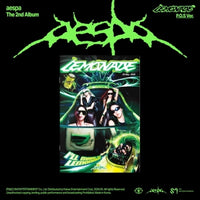 P.O.S Ver.【早期購入特典あり】 aespa LEMONADE 2nd フルアルバム ( 韓国盤 )(韓メディアSHOP限定特典付)