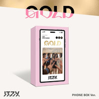 PHONE BOX VER. 【早期購入特典あり】 ITZY GOLD ( 韓国盤 )(韓メディアSHOP限定特典付)