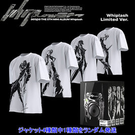 送料無料 Whiplash Limited Ver.【早期購入特典あり】 aespa Whiplash 5th ミニアルバム ジャケットランダム ( 韓国盤 )(韓メディアSHOP限定特典付)