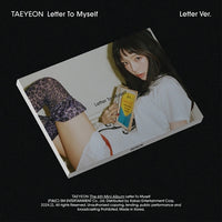 送料無料 Letter Ver. 【早期購入特典あり】 少女時代 テヨン Letter To Myself 6th ミニアルバム ( 韓国盤 )(韓メディアSHOP限定特典付)