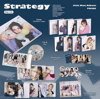 Step4 ver. 【早期購入特典あり】 TWICE STRATEGY 14th ミニアルバム ジャケットランダム ( 韓国盤 )(韓メディアSHOP限定特典付)