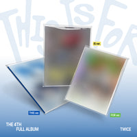 【早期購入特典あり】 TWICE THIS IS FOR 4thフルアルバム ジャケット選択可 ( 韓国盤 )(韓メディアSHOP限定特典付)