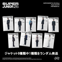 PHOTOBOOK Ver. 【早期購入特典あり】 スーパージュニア Super Junior25 The 12th Album ジャケットランダム ( 韓国盤 )(韓メディアSHOP限定特典付)