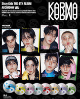 ACCORDION VER. 【早期購入特典あり】 Stray Kids KARMA 4th フルアルバム ジャケットランダム ( 韓国盤 )(韓メディアSHOP限定特典付)