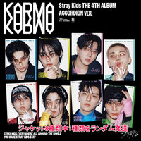 ACCORDION VER. 【早期購入特典あり】 Stray Kids KARMA 4th フルアルバム ジャケットランダム ( 韓国盤 )(韓メディアSHOP限定特典付)