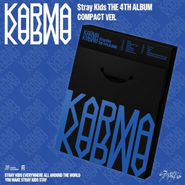 COMPACT VER.【早期購入特典あり】 Stray Kids KARMA 4th フルアルバム ( 韓国盤 )(韓メディアSHOP限定特典付)