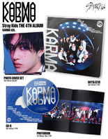 限定盤 KARMA VER. 【早期購入特典あり】 Stray Kids KARMA 4th フルアルバム ( 韓国盤 )(韓メディアSHOP限定特典付)