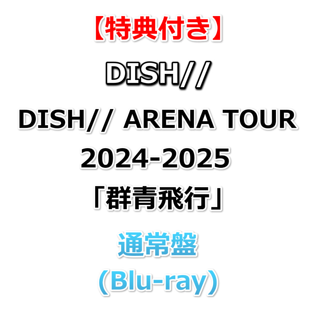 邦楽 DISH// Blu-ray DVD 特典付】 DISH// ARENA TOUR 2024-2025「群青飛行」【 通常盤 】 (Blu
