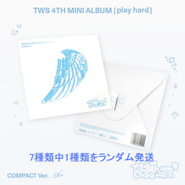 COMPACT Ver. 【早期購入特典あり】 TWS play hard 4th ミニアルバム ランダム ( 韓国盤 )(韓メディアSHOP限定特典付)