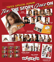 Cast Ver.【早期購入特典あり】 TWICE TEN: The Story Goes On スペシャルアルバム ジャケットランダム ( 韓国盤 )(韓メディアSHOP限定特典付)