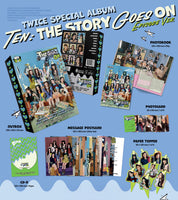 EPISODE Ver. 【早期購入特典あり】 TWICE TEN: The Story Goes On スペシャルアルバム ジャケットランダム ( 韓国盤 )(韓メディアSHOP限定特典付)