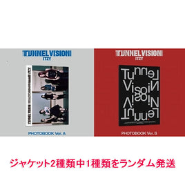 Photobook Ver. 【早期購入特典あり】 ITZY TUNNEL VISION ジャケットランダム ( 韓国盤 )(韓メディアSHOP限定特典付)