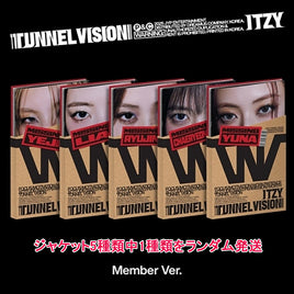 Member Ver.【早期購入特典あり】 ITZY TUNNEL VISION ジャケットランダム ( 韓国盤 )(韓メディアSHOP限定特典付)
