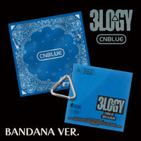 BANDANA VER.【早期購入特典あり】 CNBLUE 3LOGY 3rd フルアルバム ( 韓国盤 )(韓メディアSHOP限定特典付)